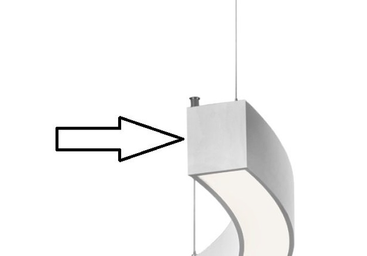 Stínidla, kryty, clony - HAL 228-20101, W Sada koncovek Flumo60-S bílé (228-20101, W) - Halla - foto 1