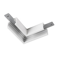 Lištové Magnetic SLV - LA 1006578 L-spojka mechanická 48 V TRACK, pro nástavbovou lištu standard, vpravo, bílá - BIG WHITE (SLV)