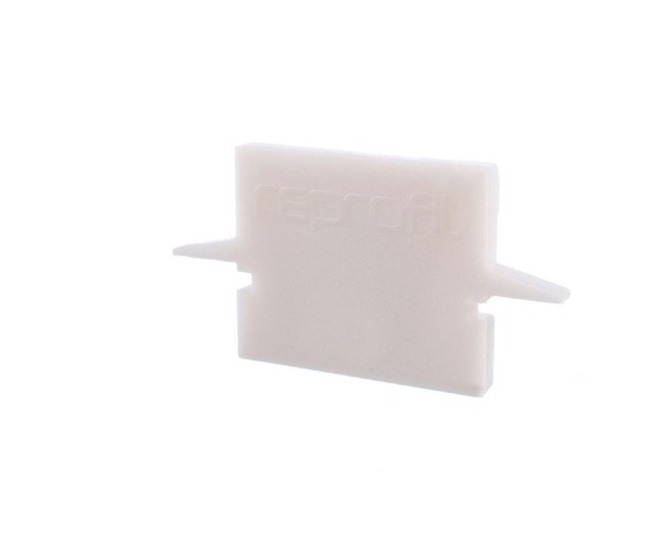 Krytky pro Al profily - IMPR 979120 Koncovka H-ET-01-08 bílá 23 mm 2 ks - LIGHT IMPRESSIONS - foto 1