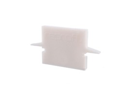 Krytky pro Al profily - IMPR 979120 Koncovka H-ET-01-08 bílá 23 mm 2 ks - LIGHT IMPRESSIONS