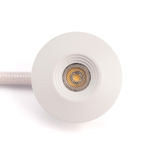 Koupelnová - SLC SLC1204IP Vestavné LED svítidlo MiniOne Fixed 2,1 W 3 V 2700 K stmívatelné IP65 32 mm 45° Ra90 bílé - TLG - foto 1