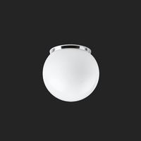 Kruhová - OS SKA71028 SKAT 1 stropní/nástěnné plastové svítidlo chrom / bílá IP65 3000 K 9W LED DALI (původní kód OS 71028) - OSMONT