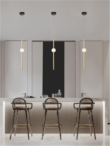 Koule - NV 9695256 Závěsné svítidlo ACROBAT černá a zlatá LED 13.5W 3000K stmívatelné - NOVA LUCE - foto 1