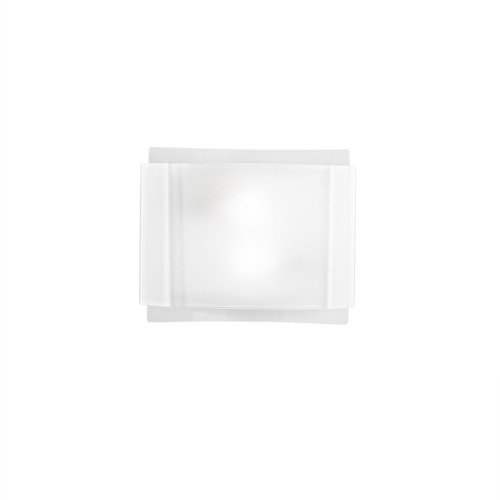 Hranatá - FAN I-RIGHE/PL30 Stropní svítidlo Righe bílé, 2xE27, 35 x 8 x 28 cm - FANEUROPE - foto 1