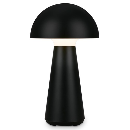 Na stůl - BRILO 7421015 LED nabíjecí stolní lampa 28 cm 2,6W 300lm černá - BRILO - foto 1
