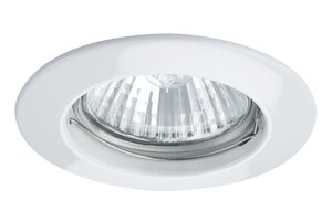 Koupelnová - P 5792 Zápustné svítidlo Premium max.50W 230V GU10 51mm bílá/hliník/zin - PAULMANN