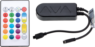 Stmívače a regulátory proužků - IR 24Keys RGB CCT TUYA Smart Wi-Fi Ble Controller