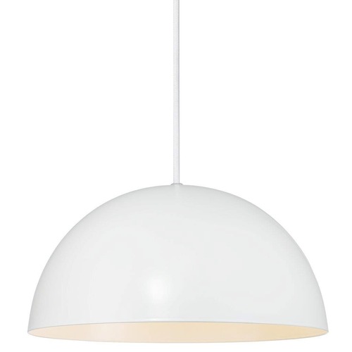 Polokoule - NOR 48563001 Závěsné svítidlo Ellen 30 40W E27 bílá - NORDLUX - foto 1