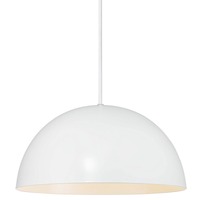 Polokoule - NOR 48563001 Závěsné svítidlo Ellen 30 40W E27 bílá - NORDLUX