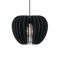 Dekorativní - NOR 46433003 Závěsné svítidlo Tribeca 38 1x60W E27 černá - NORDLUX