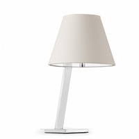 Stolní lampy dekorační - FARO 68500 MOMA bílá stolní lampa - FARO