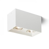 Downlight - RED R12737 AGATE II stropní matná bílá 230V GU10 2x35W - RED - DESIGN RENDL