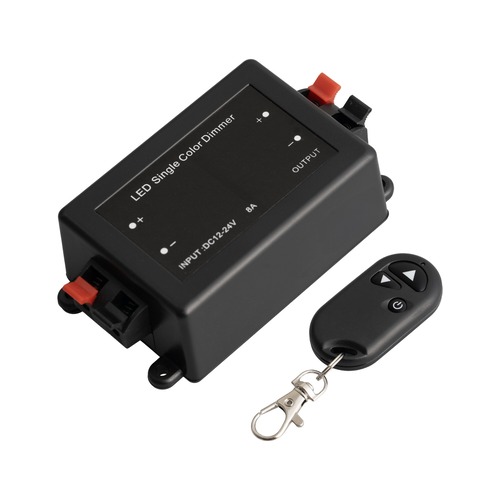 Sady ovladač + přijímač - LED ovladač stmívač RF1 - foto 1