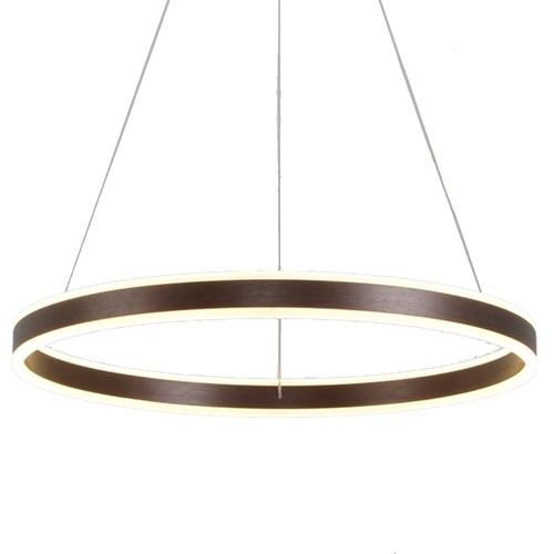 LED přívěšek - Závěsná LED lampa 36W Sand Black - foto 1