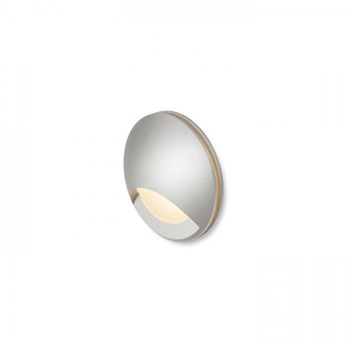 Zapuštěná - RED R12686 CLUB IND zápustná stříbrnošedá 230V LED 3W IP54 3000K - RED - DESIGN RENDL - foto 1