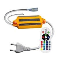 Spotřební materiál a příslušenství - LED Flex Neon 0.5M napájecí kabel + RGB ovladač