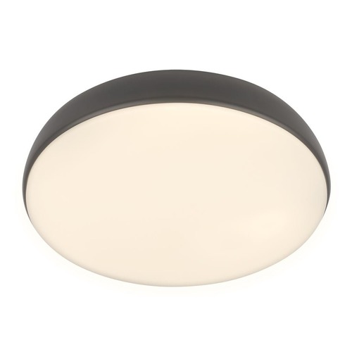Kruhová - BRILO 3876015 Nikan stropní svítidlo pr.28,5 cm - 22W, 2300lm, LED, stmívatelné, CCT, dálkový ovladač, antracit - BRILO - foto 1