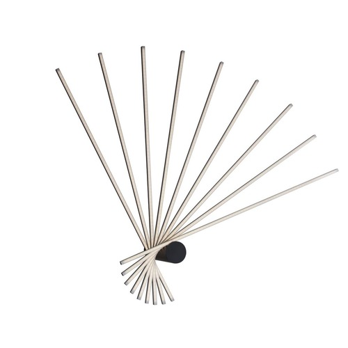 Dekorativní - FAN LED-SHANGHAI-PL9 NERO Stropní svítidlo LED SHANGHAI černá 66 W 9450 lm 4000 K 120x100x25 cm - FANEUROPE - foto 1