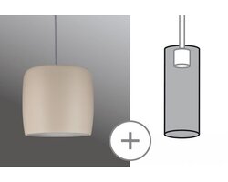 Svítidla - P 95442 VÝPRODEJ VZORKU - URail 2Easy stínidlo Pien Beige matná max. 20W kov - PAULMANN
