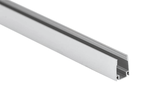 LED páskové profily - Hliníkový profil pro LED Strip Silver Body/White Cover L+2M