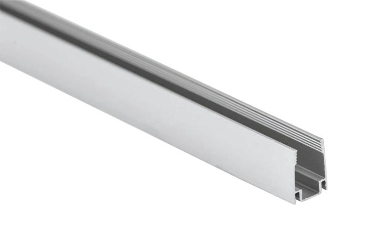 LED páskové profily - Hliníkový profil pro LED Strip Silver Body/White Cover L+2M - foto 1