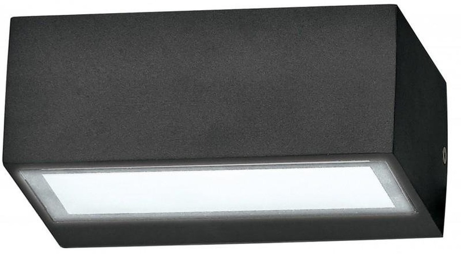 Nástěnná - ILUX 115375 Venkovní nástěnné svítidlo Ideal Lux Twin AP1 nero 115375 černé - IDEALLUX - foto 1