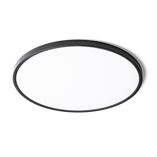 Kruhová - RED R14308 LANA 60 přisazená černá plast 230V LED 50W  3000K 4000K 6000K - RED - DESIGN RENDL - foto 1