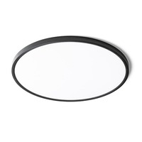 Kruhová - RED R14308 LANA 60 přisazená černá plast 230V LED 50W  3000K 4000K 6000K - RED - DESIGN RENDL