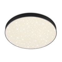 Kruhová - BRI 7075415 LED stropní svítidlo hvězdné nebe, pr. 38,7 cm, 24,5 W, černá (starý kód: BRI 7075-415) - BRILONER