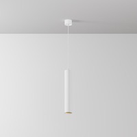 Válec - M P072PL-L12W3K-1 Závěsné svítidlo Focus LED 3000K 12W 1180lm bílý hliník teplá bílá - MAYTONI