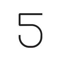 Dekorativní - AR 1200500A Alphabet of Light - číslo 5 - ARTEMIDE