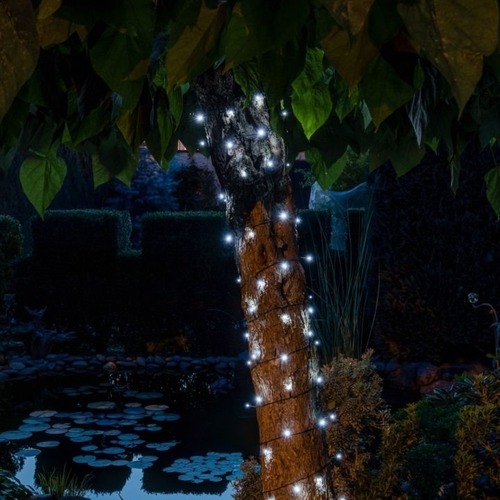 Venkovní řetězy - DLED LWS34 DECOLED LED světelný řetěz Hobby Line, 4 m, ledově bílá, 32 diod - foto 1