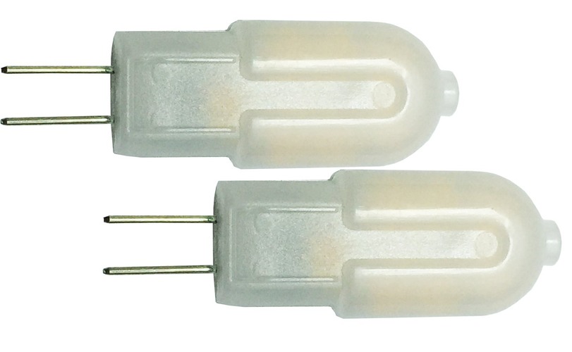 G4 - FAN KLASSIC-G4-1,5M Sada 2 x žárovka LED G4 12 V AC/DC, 1,5 W, 120 lm, 4000 K, 360 °, 12 x 37 mm, 25 000 h, CRI 80 - FANEUROPE - foto 1