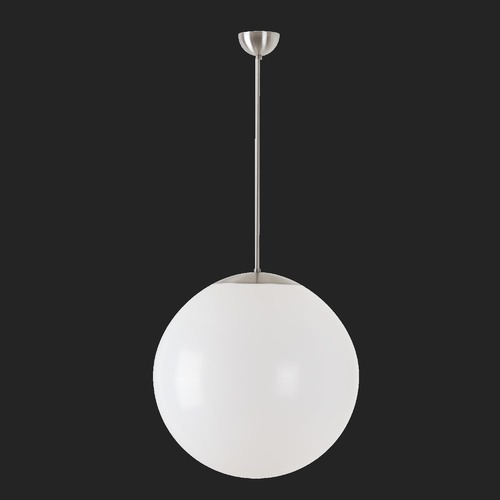 Nouzové osvětlení - OS ISI66156 ISIS P4 závěsné plastové svítidlo nerez broušená / bílá IP40 3000 K 41W LED nouzové kombinované 3 h (původní kód OS 66156) - OSMONT - foto 1