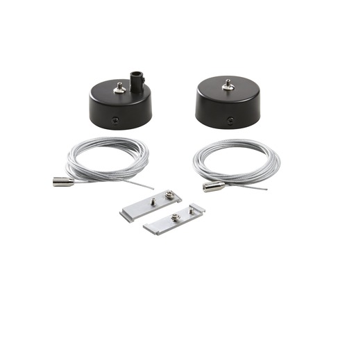 Liniové NEXT - FAN LED-NEXT-B-S Příslušenství NEXT závěsné svítidlo pro lištu LED NEXT černá - FANEUROPE - foto 1