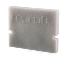 Krytky pro Al profily - IMPR 979081 Koncovka H-AU-01-08 šedá 14 mm 2 ks - LIGHT IMPRESSIONS