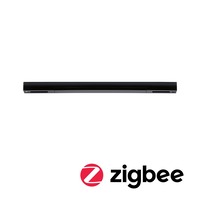 Lišty a příslušenství - P 95669 URail středové napájení 304x21mm max. 100W černá mat - PAULMANN