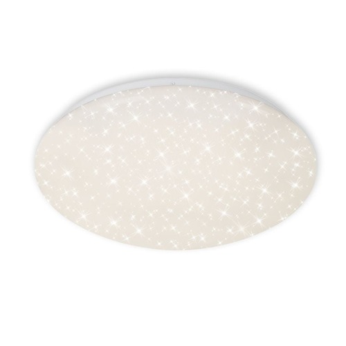 Kruhová - BRILO 3367216 LED stropní svítidlo hvězdné nebe, CCT, noční světlo, dálkový ovladač, stmívatelné, bílé (starý kód: BRILO 3367-216) - BRILO - foto 1
