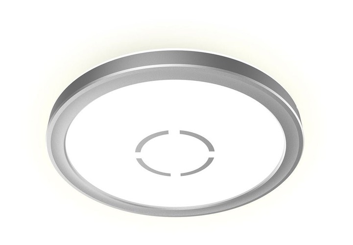 Kruhová - BRI 3175014 Slim svítidlo LED panel pr. 19 cm 12W 1400lm stříbrná (starý kód: BRI 3175-014) - BRILONER - foto 1