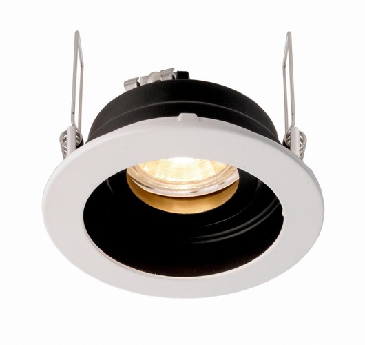 Kruhová - IMPR 110007 Zápustné svítidlo Enif černá/bílá GU5,3 max. 35W 12V - LIGHT IMPRESSIONS - foto 1