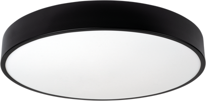 LED stropní svítidla - Stropní světlo LED Černé tělo - kulaté