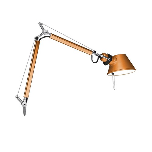 Stolní lampy pracovní - AR A010960 Tolomeo Micro stolní lampa - oranžová - tělo lampy - ARTEMIDE - foto 1