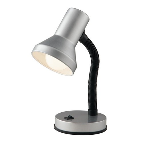 Stolní lampy dekorační - FAN LDT032-SILVER Stolní lampa LDT032 stříbrná 1 x E27 14,5 x 34,5 cm - FANEUROPE - foto 1