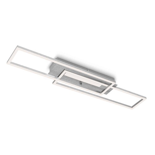 Hranatá - BRILO 3546-018 LED stropní svítidlo, 82,7 cm, 40 W, 4400 lm, hliník - BRILO - foto 1