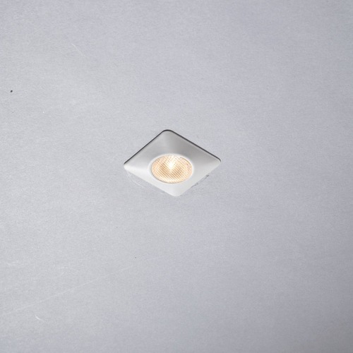 Hranatá - FAN INC-ASSO-Q30M Podhledové zápustné svítidlo Asso, bílé, hliník, 1 x 1 W, 100 lm, 4000 K, 3,2 x 3,2 x 2,2 cm - FANEUROPE - foto 1