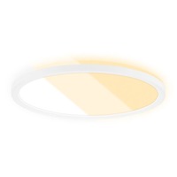 Kruhová - BRILO 7555016 CCT panel, pr. 29,3 cm, 18W, 2400lm, bílé - BRILO