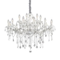 Dekorativní - ILUX 075150 Závěsné svítidlo Ideal Lux Florian SP18 cromo 075150 chromové 86cm - IDEALLUX