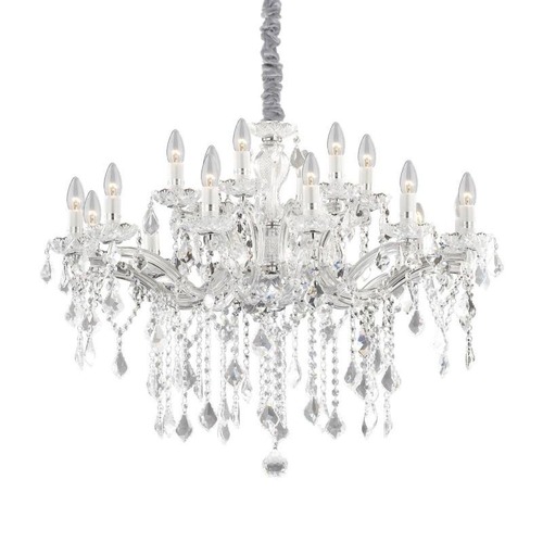 Dekorativní - ILUX 075150 Závěsné svítidlo Ideal Lux Florian SP18 cromo 075150 chromové 86cm - IDEALLUX - foto 1