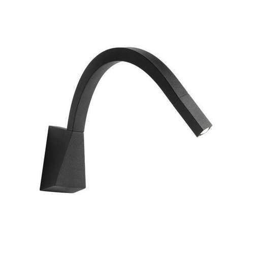 Bodová - LL 7235 Nástěnné svítidlo Snake W3 switch LED 2W 3000K černé - LINEA LIGHT - foto 1