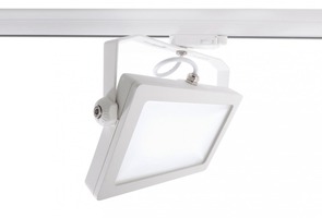 Svítidla - IMPR 707140 Deko-Light kolejnicový systém 3-fázový 230V Flood SMD, 30 W, 4000 K, bílá 220-240V AC/50-60Hz 30,00 W 4000 K bílá RAL 9016 261 mm